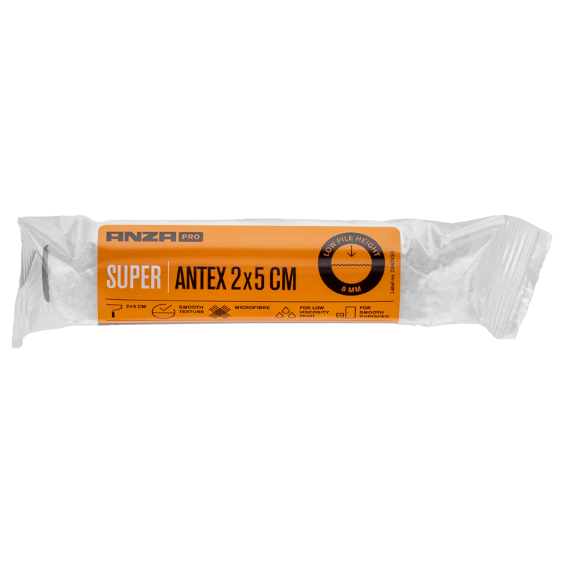 Anza Pro Antex roller mini 5cm 2 stuks