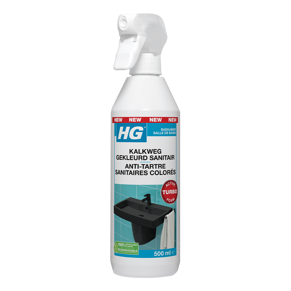 HG kalkweg gekleurd sanitair 500ml