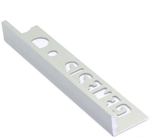 Genesis - Tegelprofiel - Aluminium - Recht - 10 mm