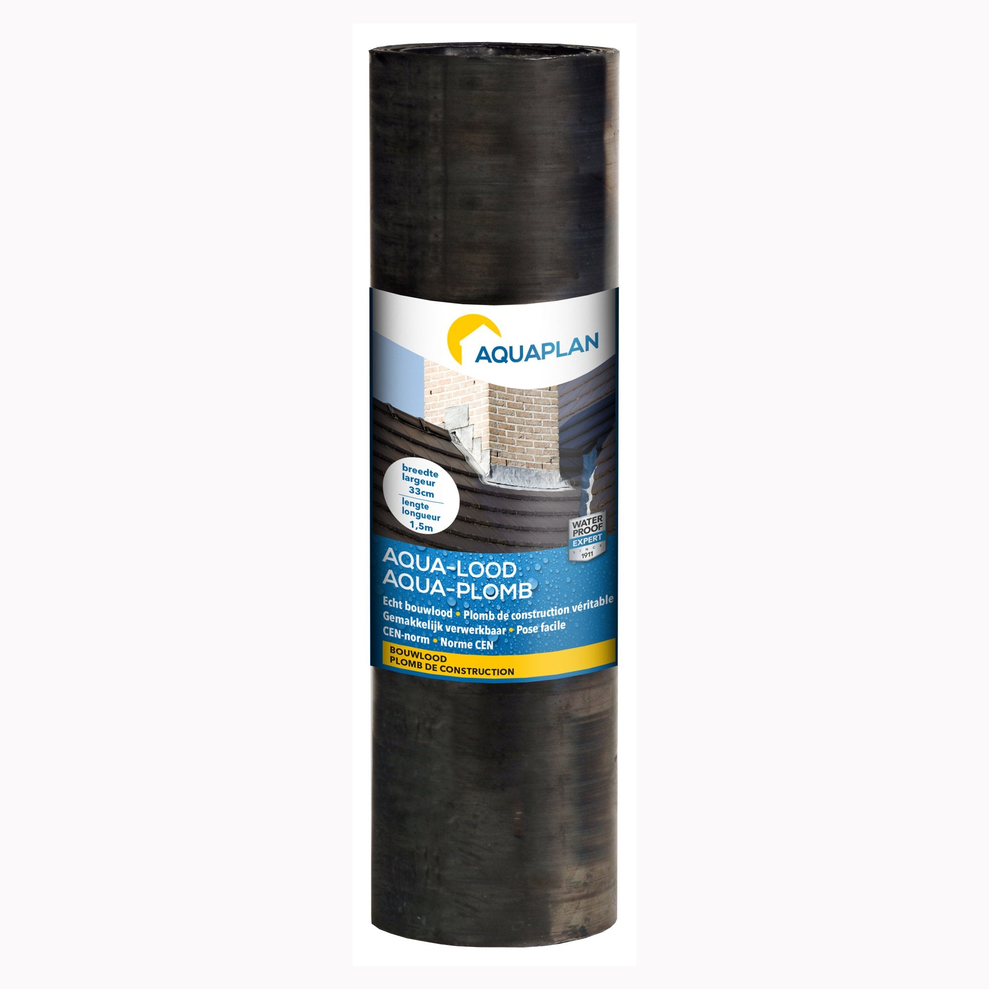 Aquaplan klassiek bouwlood Aqua-Plomb 15cmx1,5m