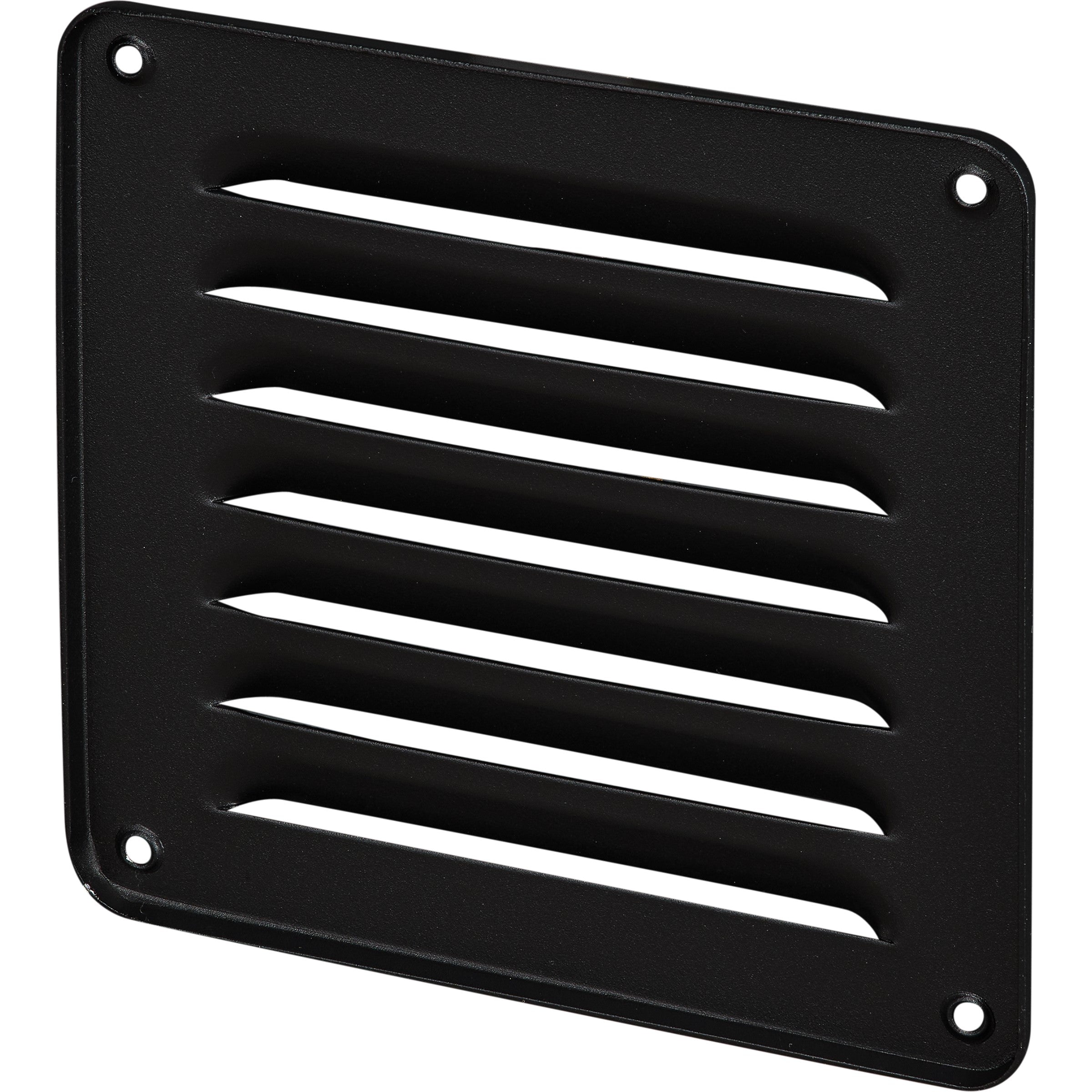 Sencys schoepenrooster 15,5x15,5cm mat zwart