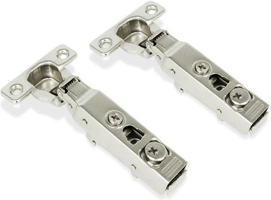 Inboorscharnier 26mm softclose half-opliggend 2 stuks