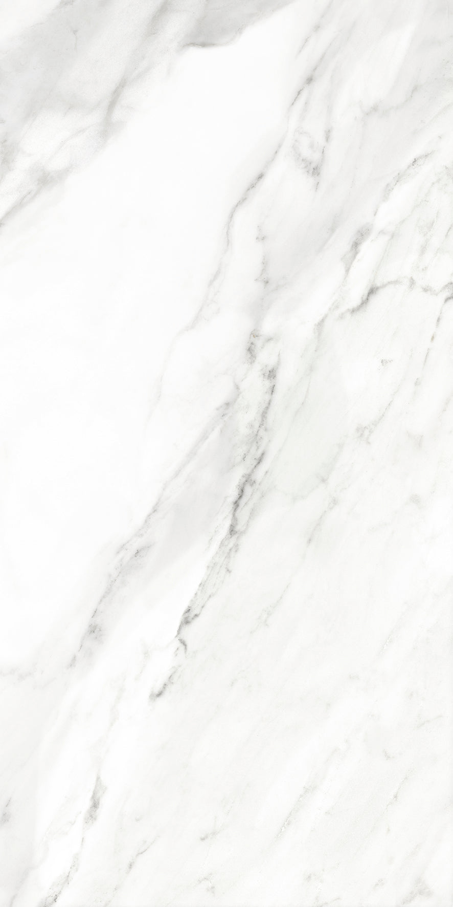 Wand- en vloertegel Loop Marmo Bianco - Keramiek - Wit - 30x60cm - Pakketinhoud 1,51m²