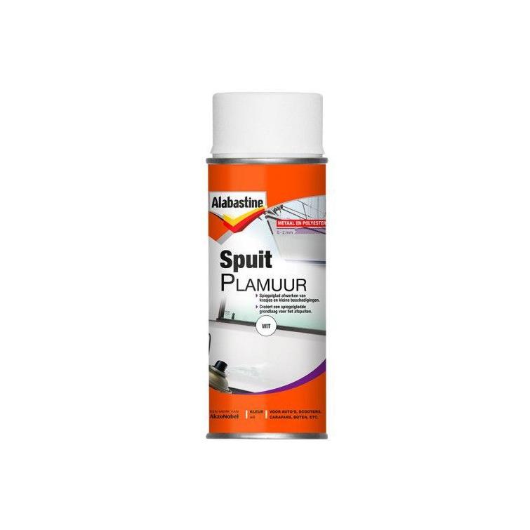 Alabastine Polyester & Metaal Plamuur wit 400ml