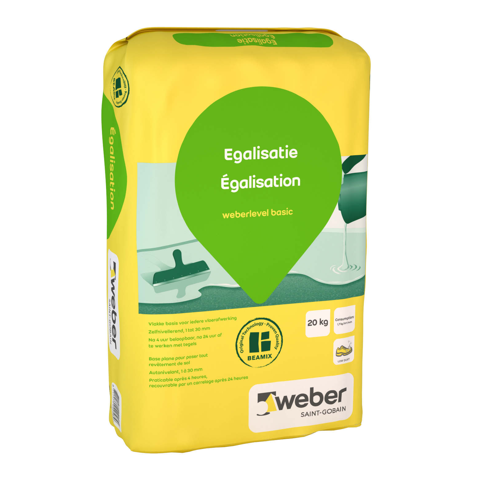 Weber egalisatie 20kg