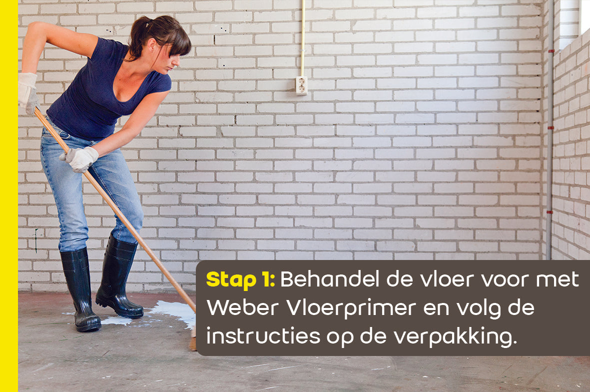 Weber vezelversterkte egalisatie 20kg