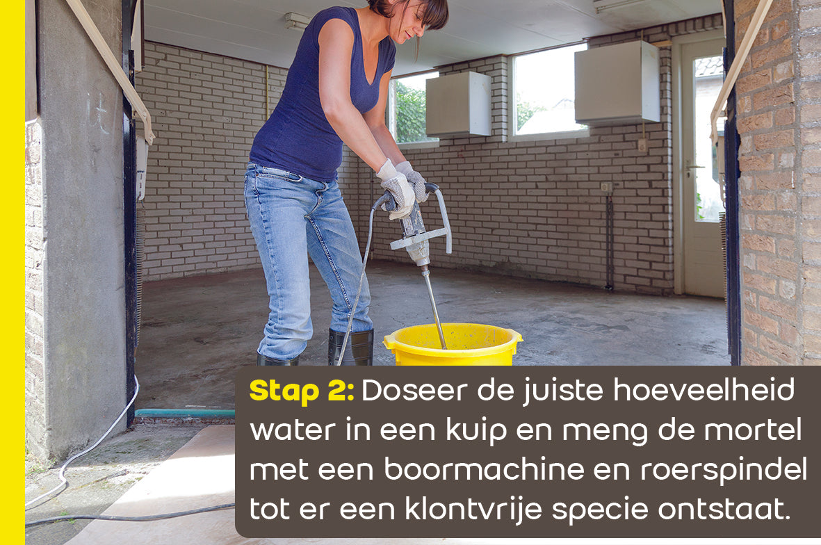 Weber vezelversterkte egalisatie 20kg