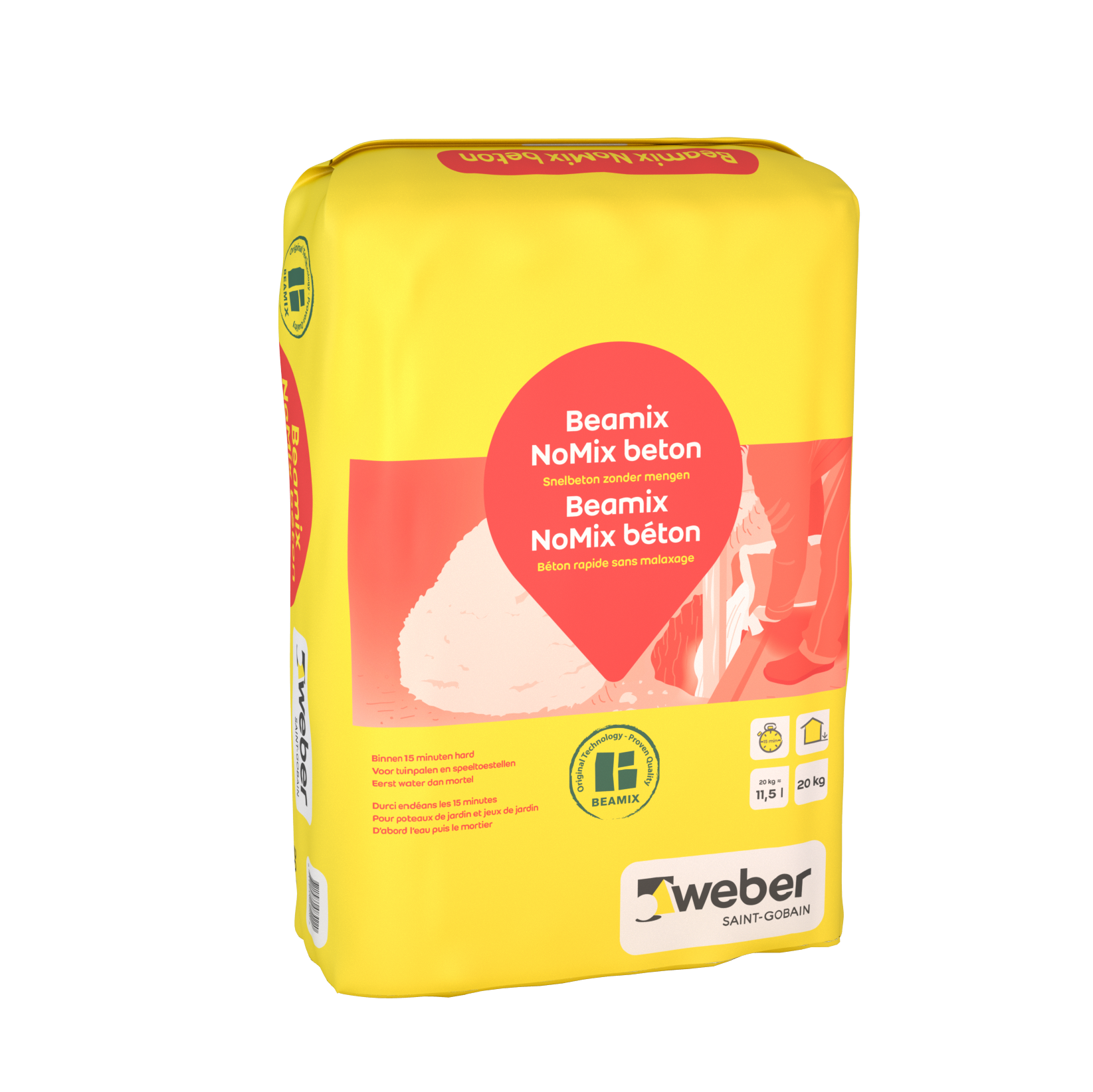 Weber Beamix beton NoMix 20kg