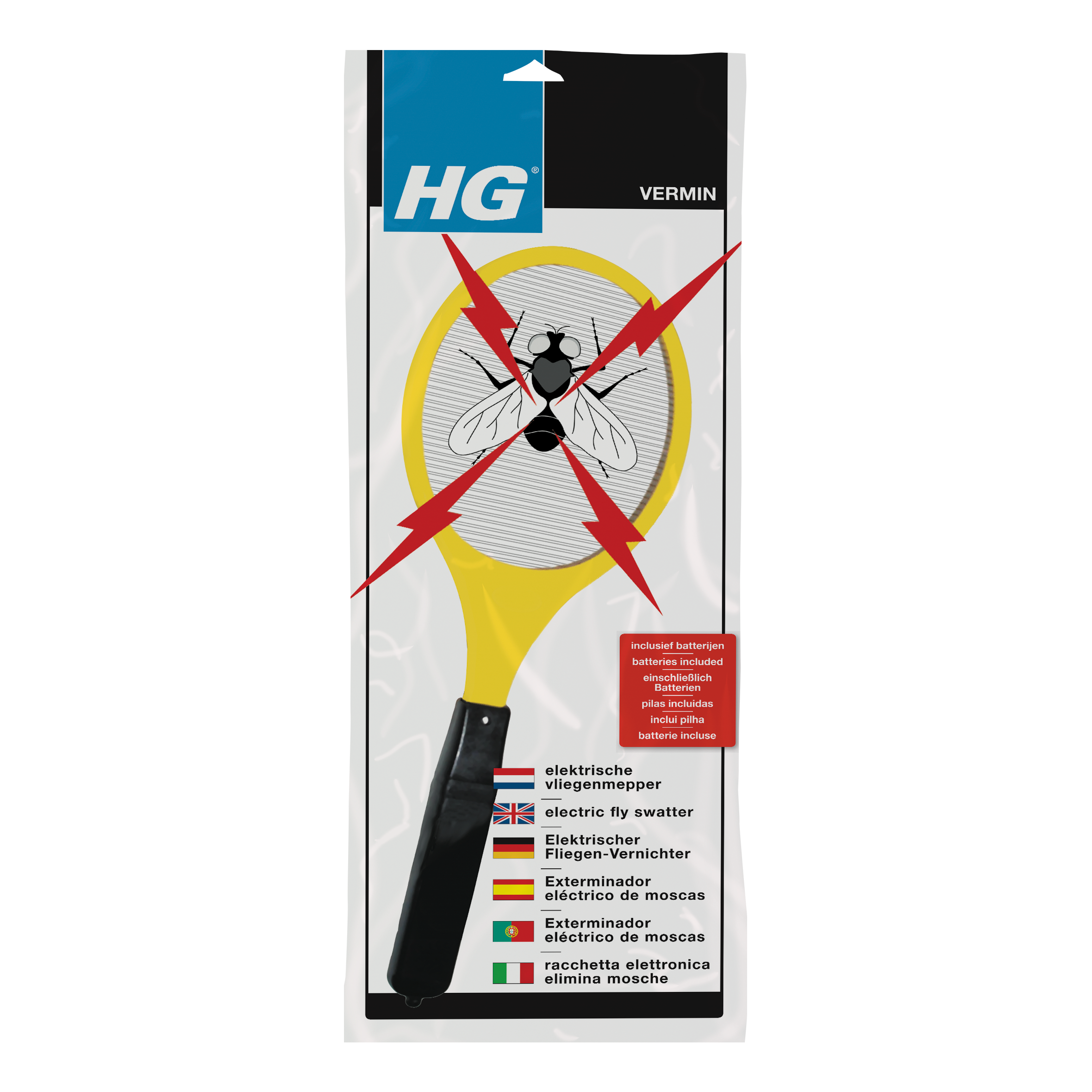 HG elektrische vliegenmepper HGX - 1 stuk