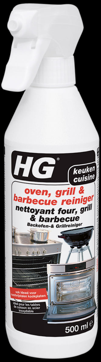 HG oven-, grill- en barbecuereiniger 500ml