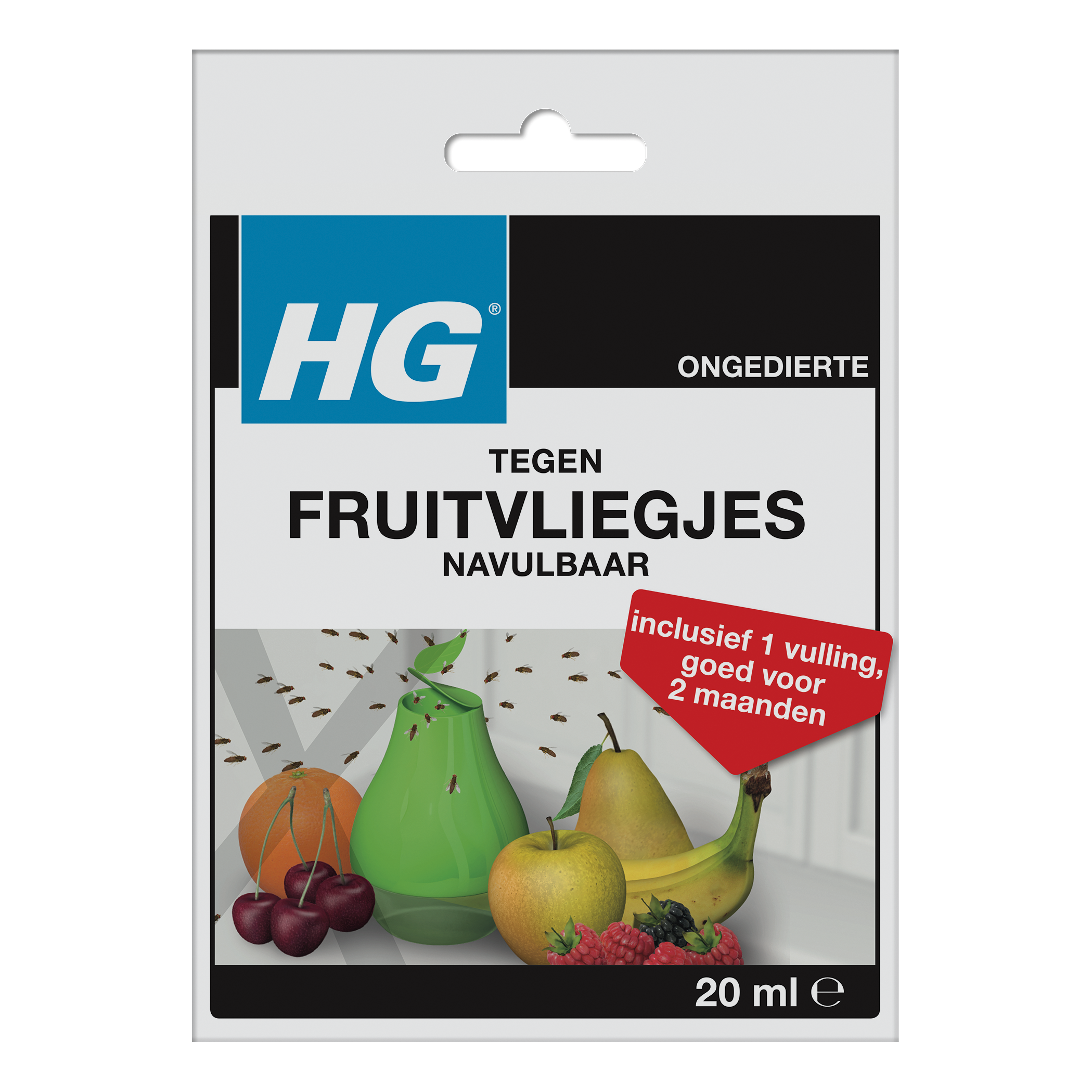 HG fruitvliegjesval HGX 20ml
