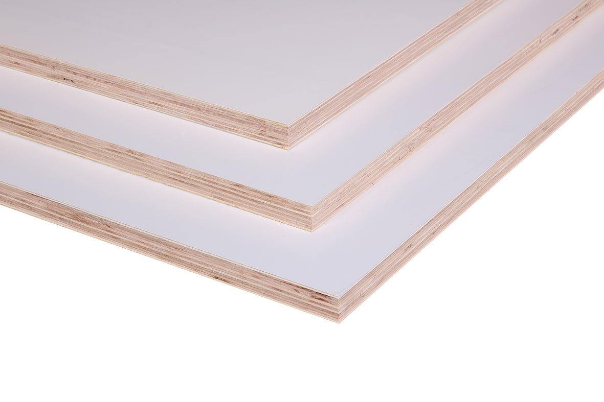 Powerprime Pure Wit Gegrond 244x122 cm, 15 mm