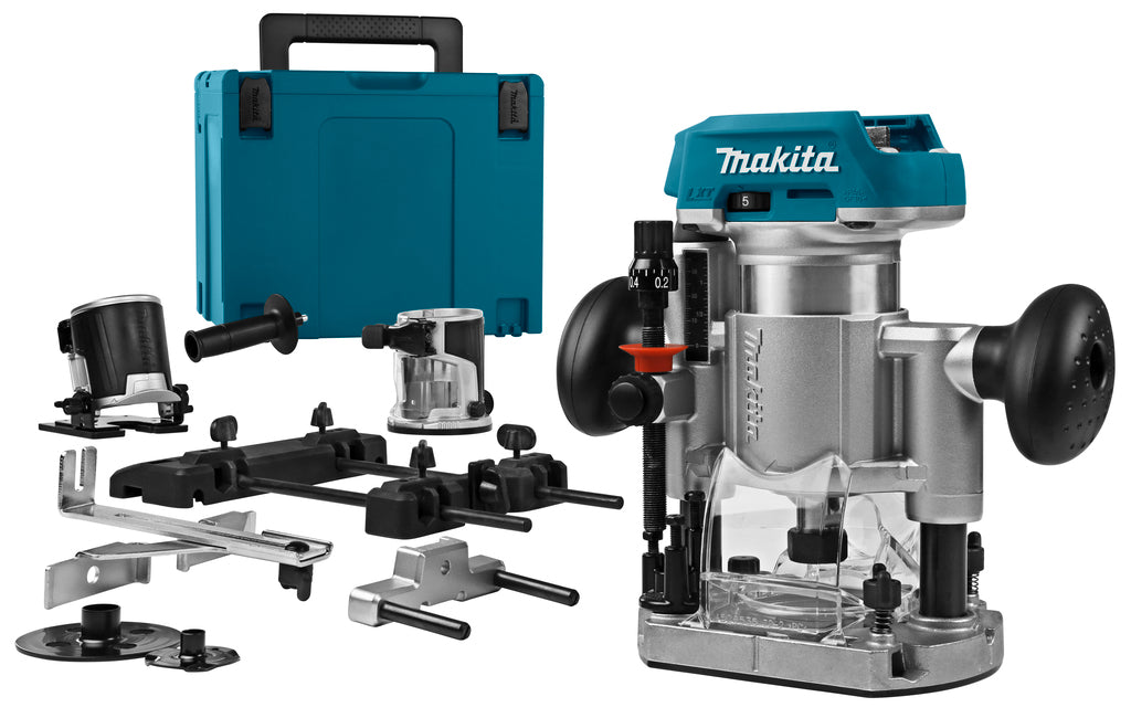 Makita 18 V Boven- en kantenfrees DRT50ZJX9
