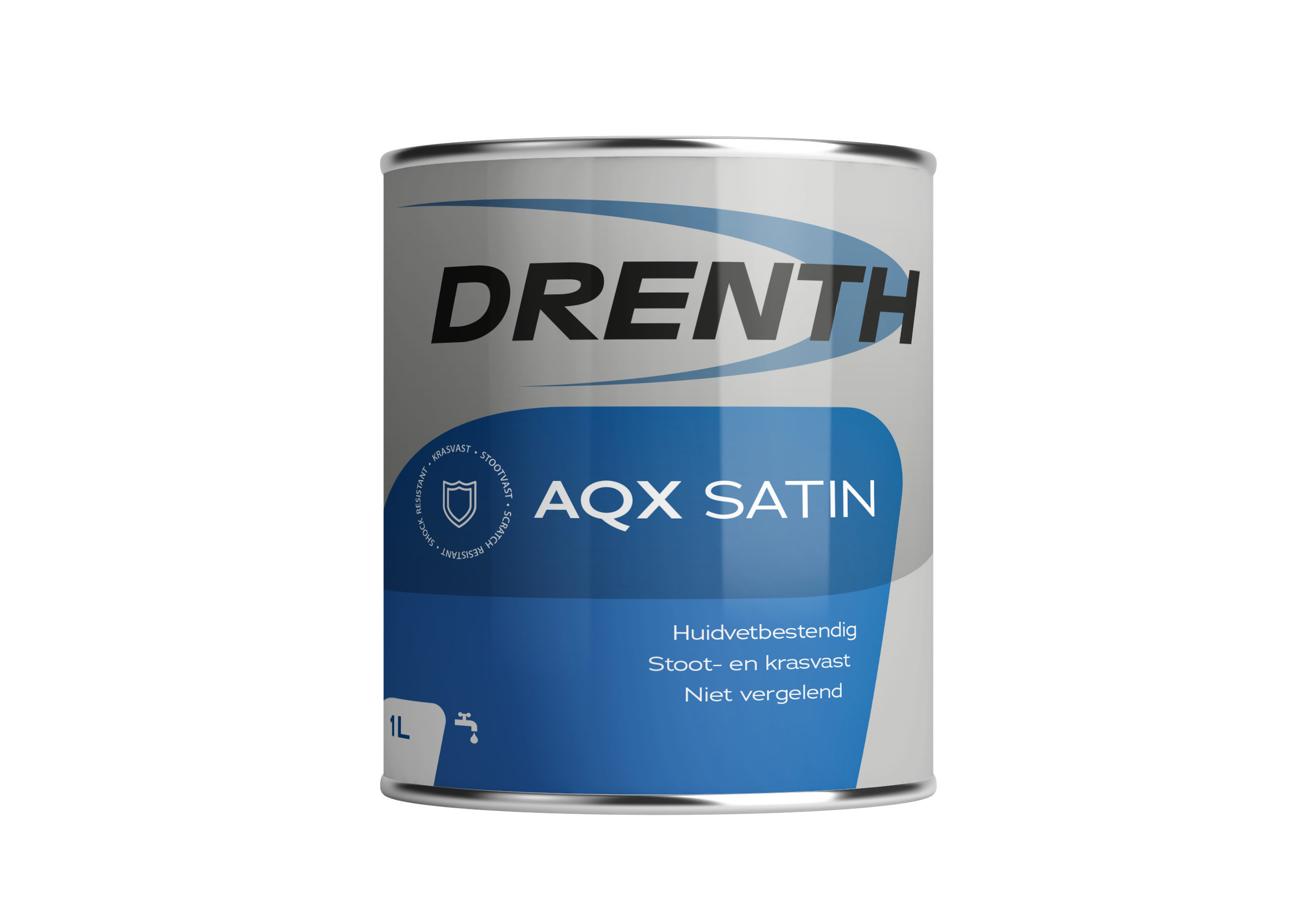 Drenth AQX Hechtgrond Wit/P 1 L