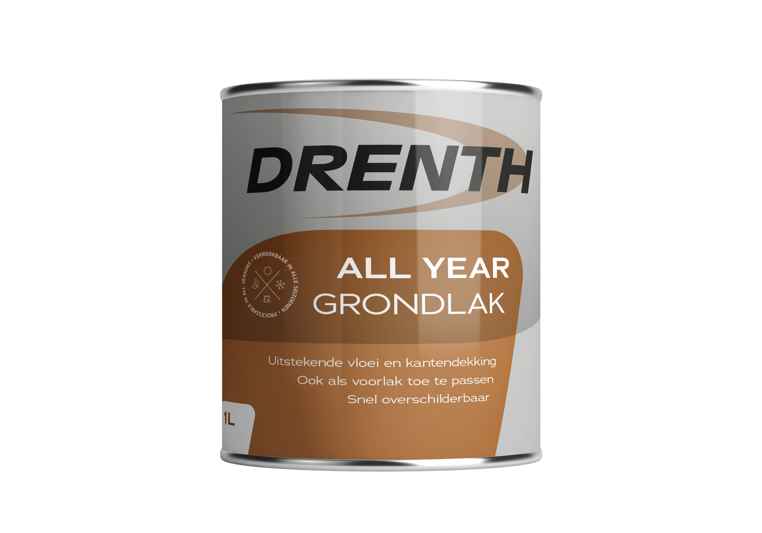 Drenth All Year Grondlak Wit/P 1 L