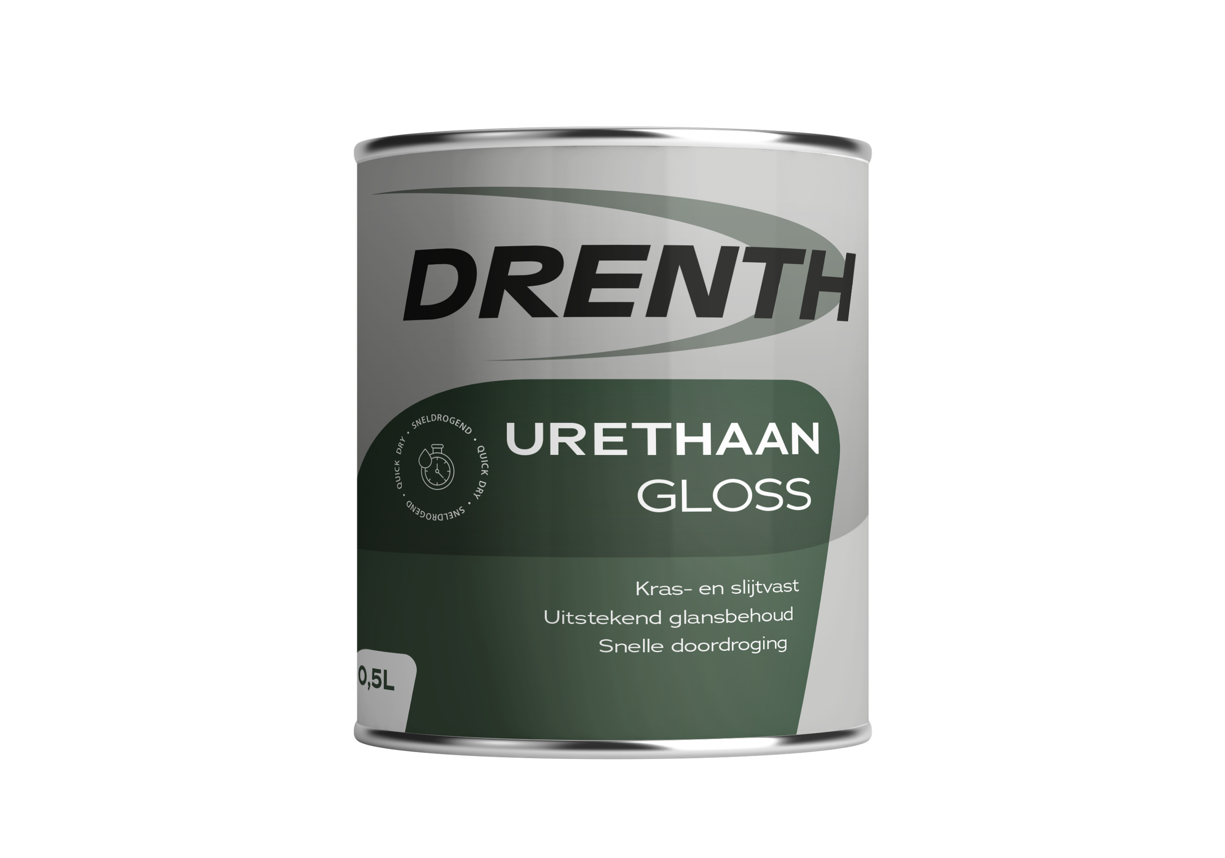 Drenth Urethaan Gloss Wit/P 500ml