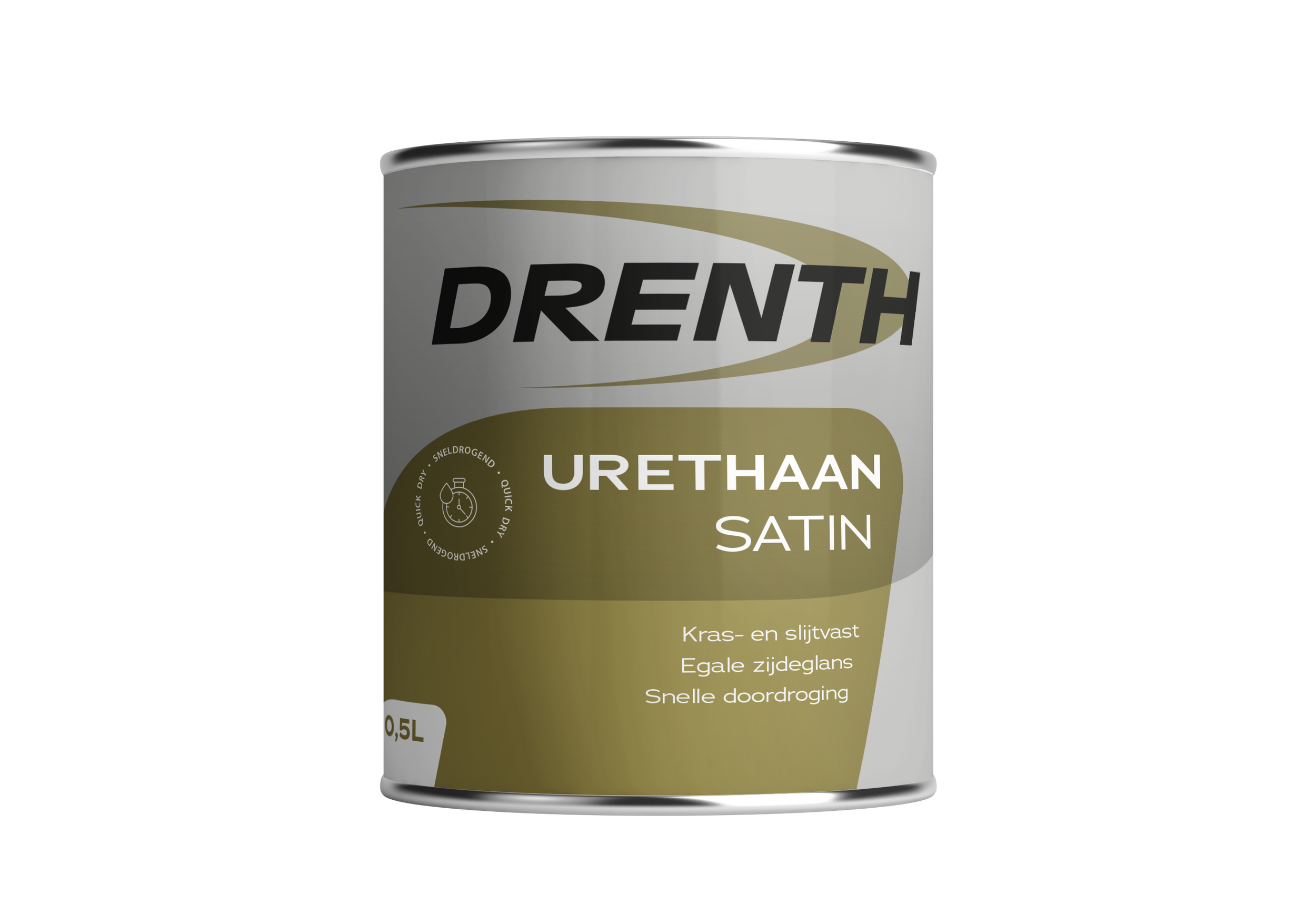 Drenth Urethaan Satin Wit/P 500ml