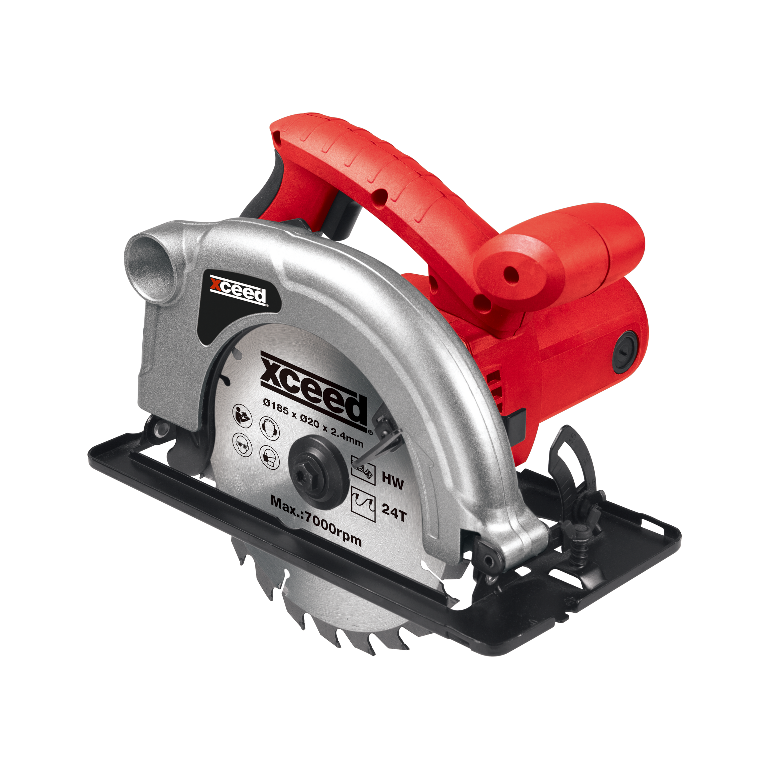 Xceed cirkelzaag EX190CS1, 1200W 190mm