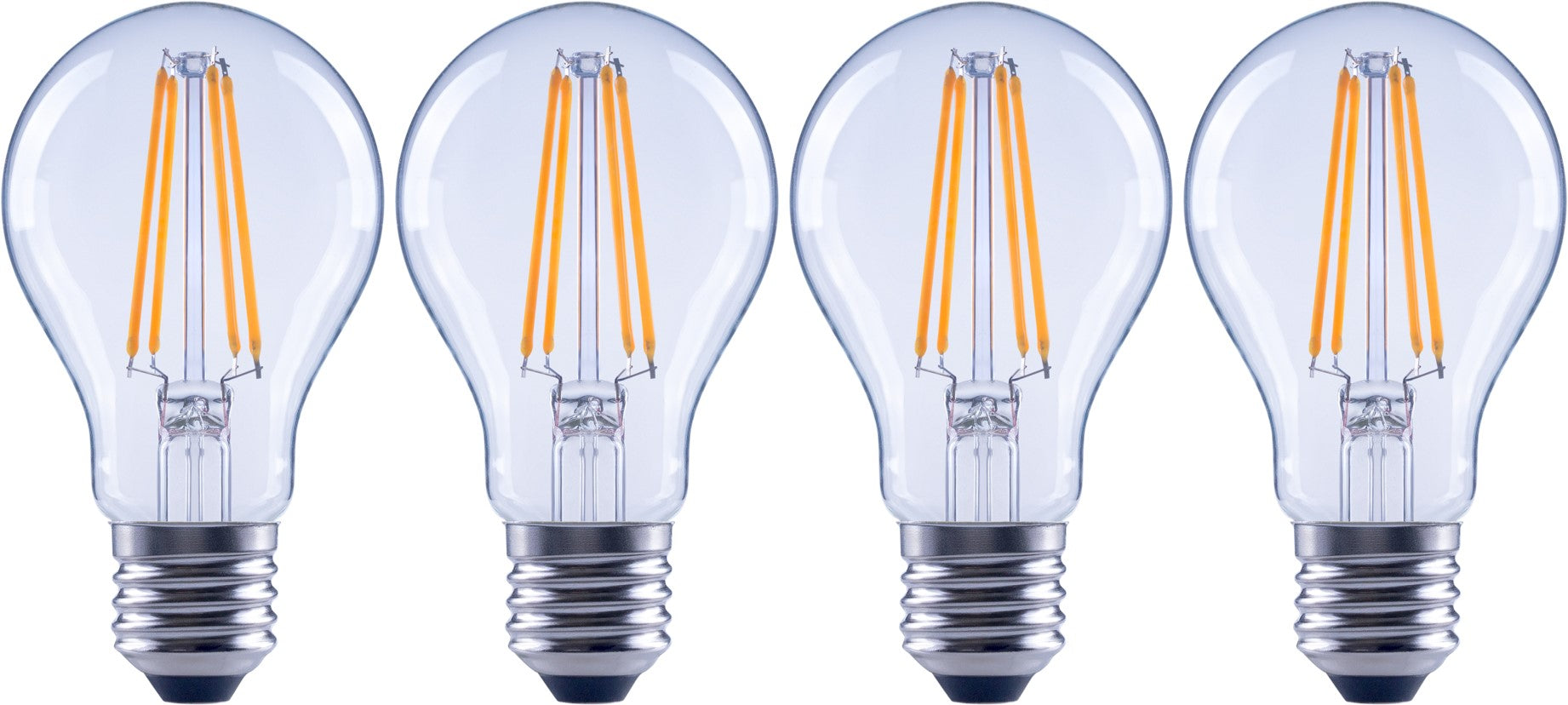 Sencys filament lamp E27/P427 SCL A60 6,5W set van 4
