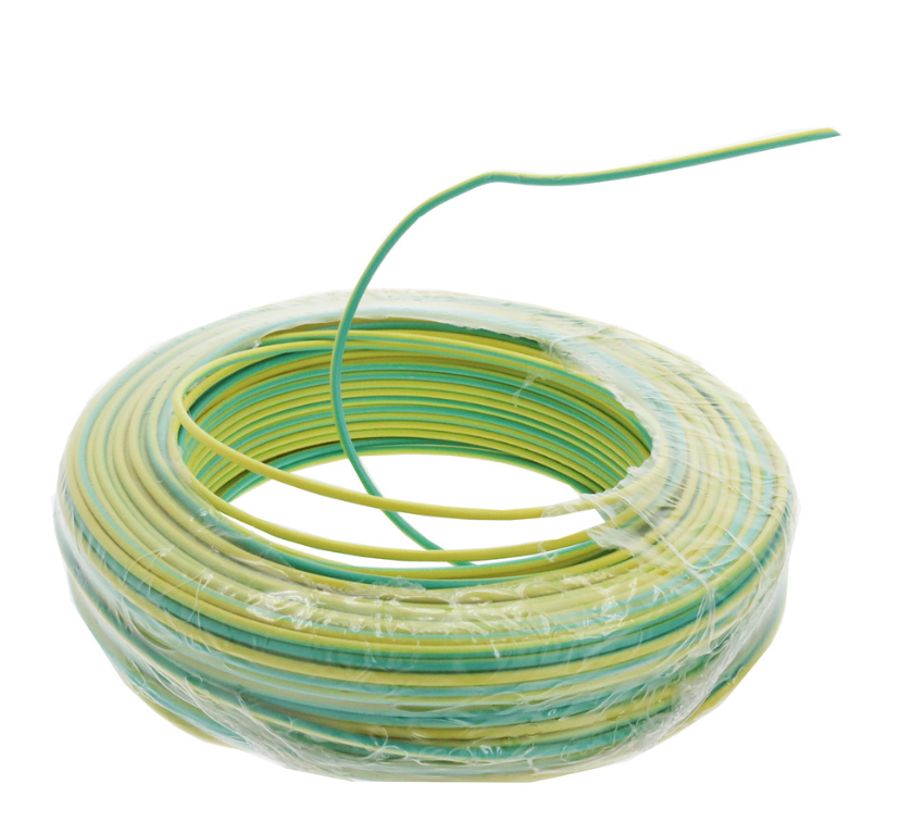 Nexans VD draad 100m 2,5 mm² groen/geel