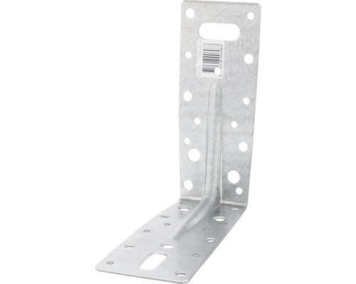 Hoekanker met ril 150x150x60 mm verzinkt
