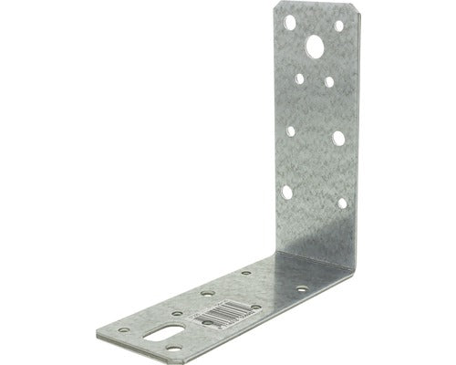 Hoekanker vlak 125x125x46 mm verzinkt