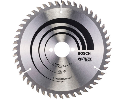 Bosch PRO Wood czblad 190x2,6x30 48