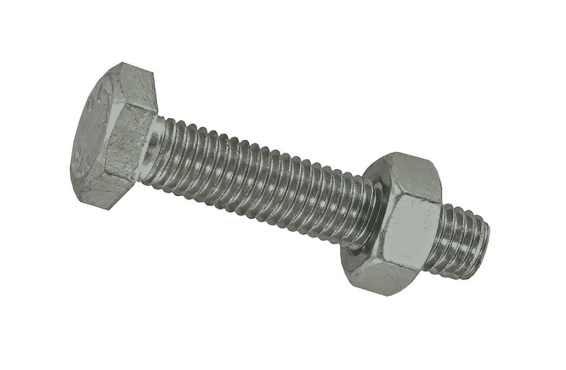 Class'inox A4 roestvaststaal zeskantbouten met moer M6x60, 6st