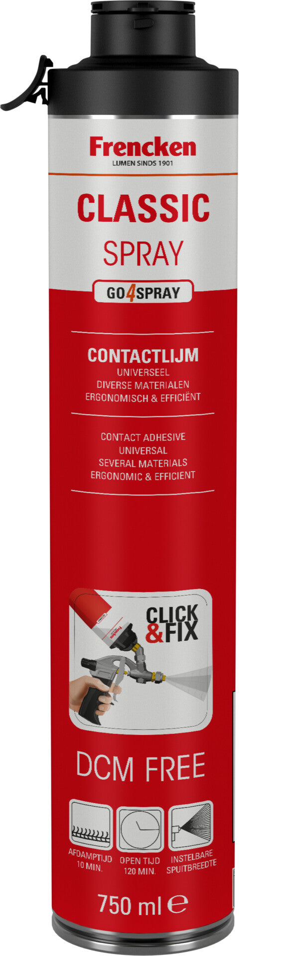 Frencken Contactlijm Classic spray 750ml