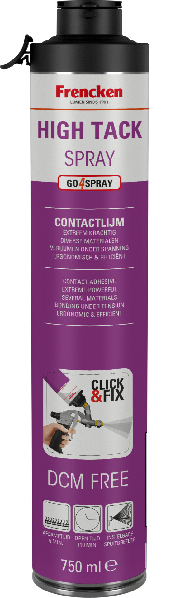 Frencken Contactlijm High Tack spray 750ml