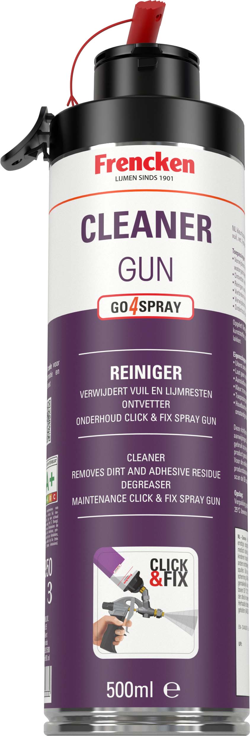Frencken Reiniging Click&Fix Cleaner 500ml