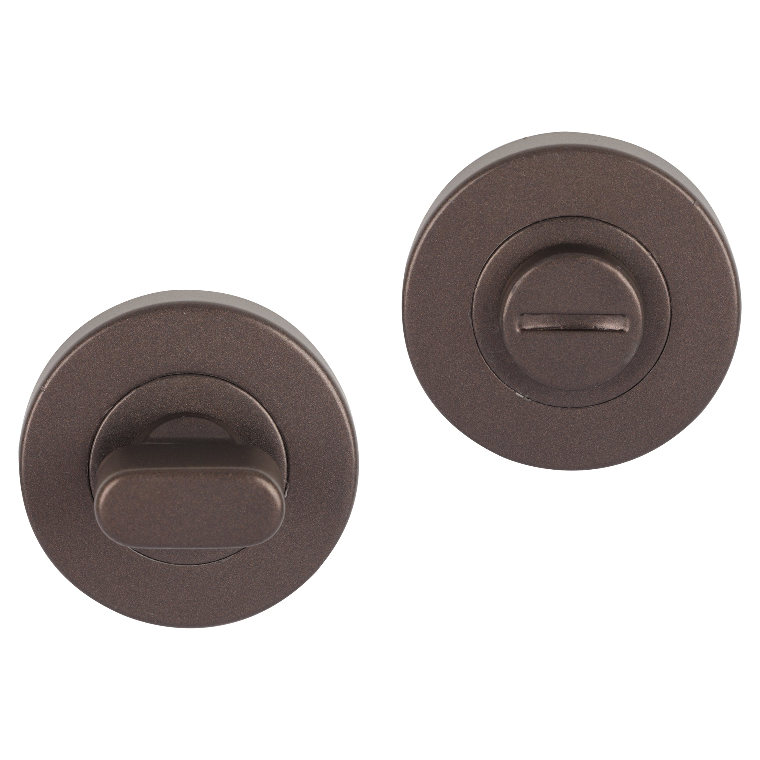 Differnz Signature Serie ronde rozet WC donker brons