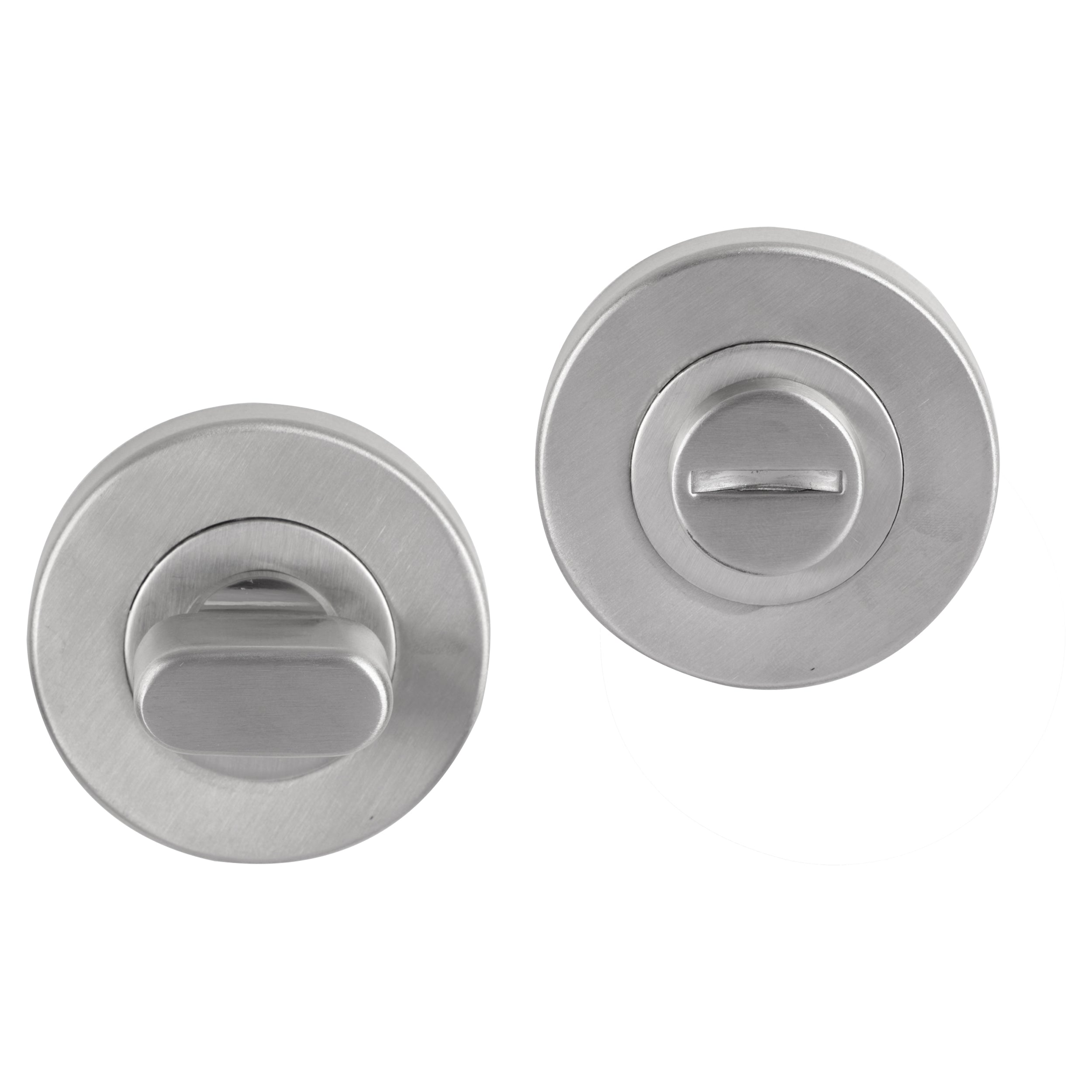 Differnz Signature Serie ronde rozet WC Satijnchroom