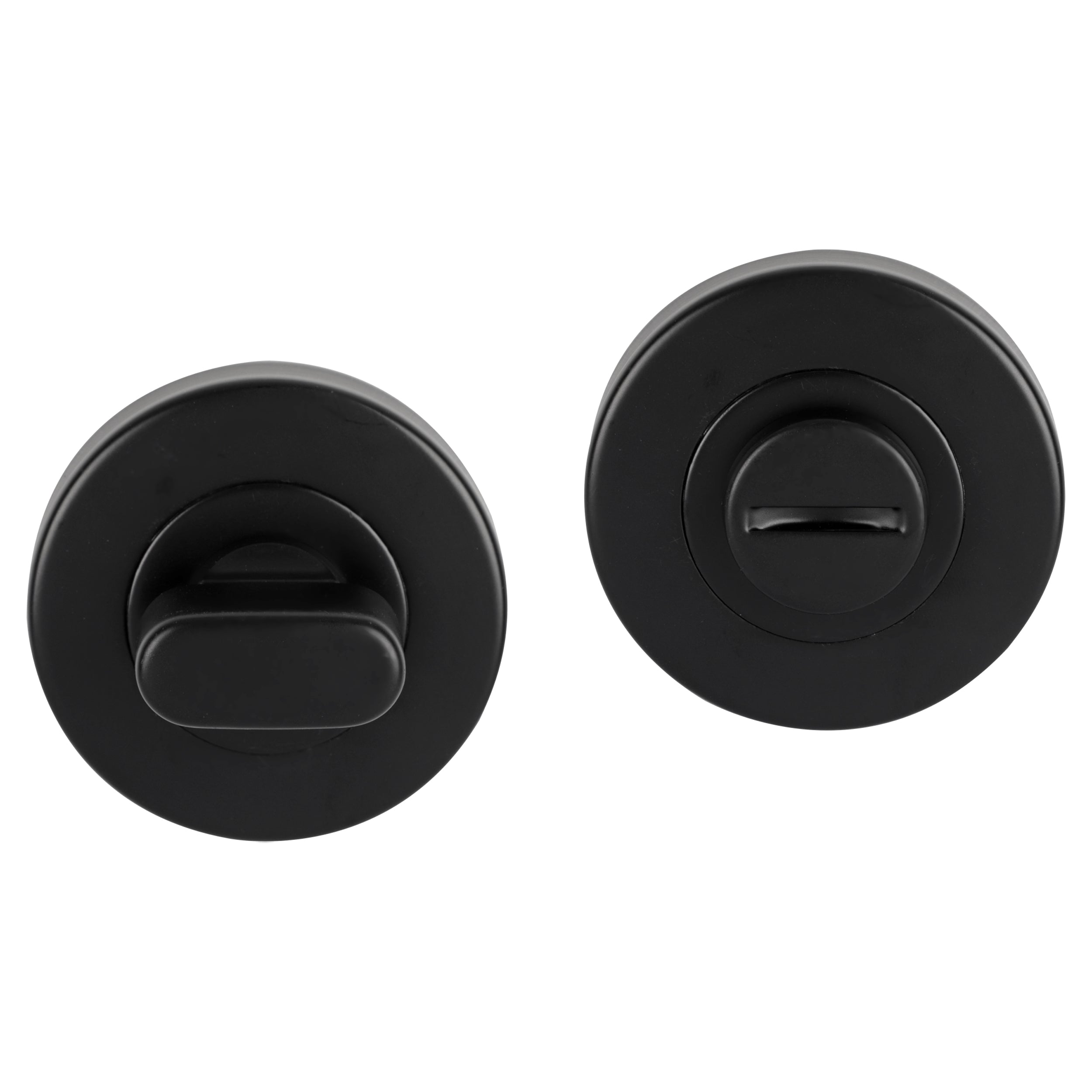 Differnz Signature Serie ronde rozet WC matt zwart