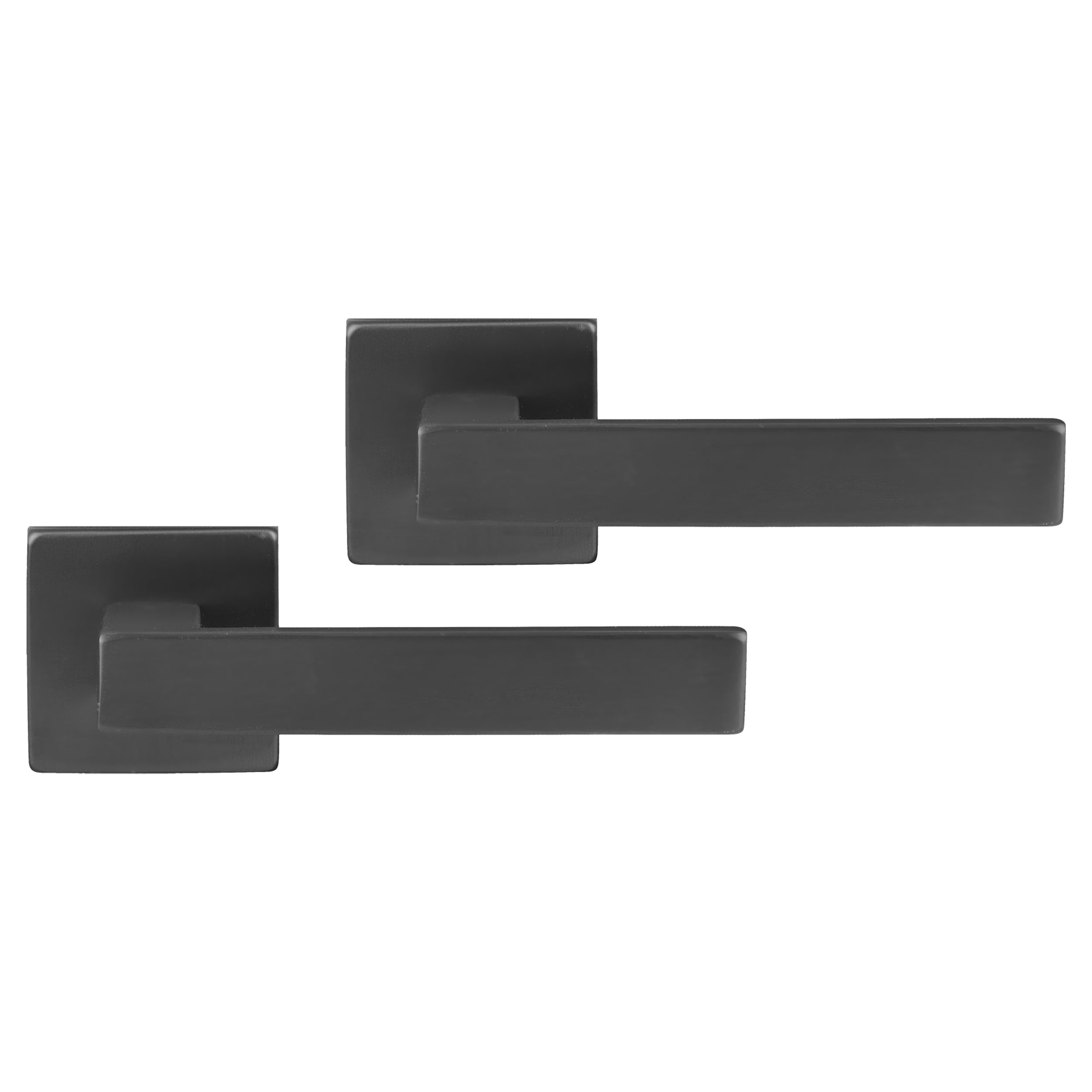 Differnz Signature Serie Tilburg Deurklink op ronde rozet gun metal