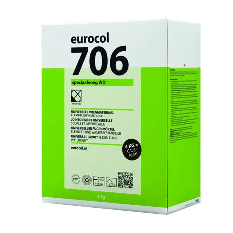 Eurocol 706 Speciaalvoeg WD grijs 4 kg.