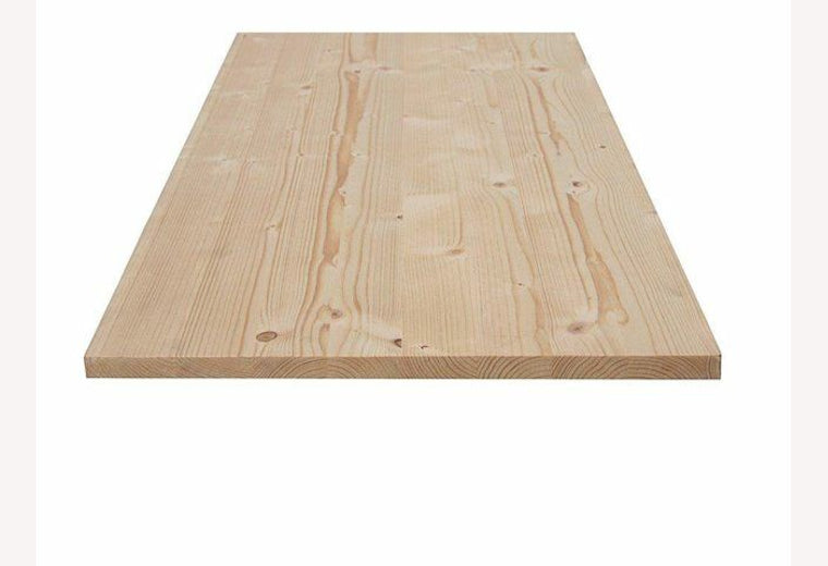 Grenen paneel 250x123 cm, 28 mm