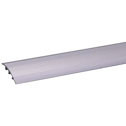 Overgangsprofiel ongelijkvloers zilver 48x10mm 95cm