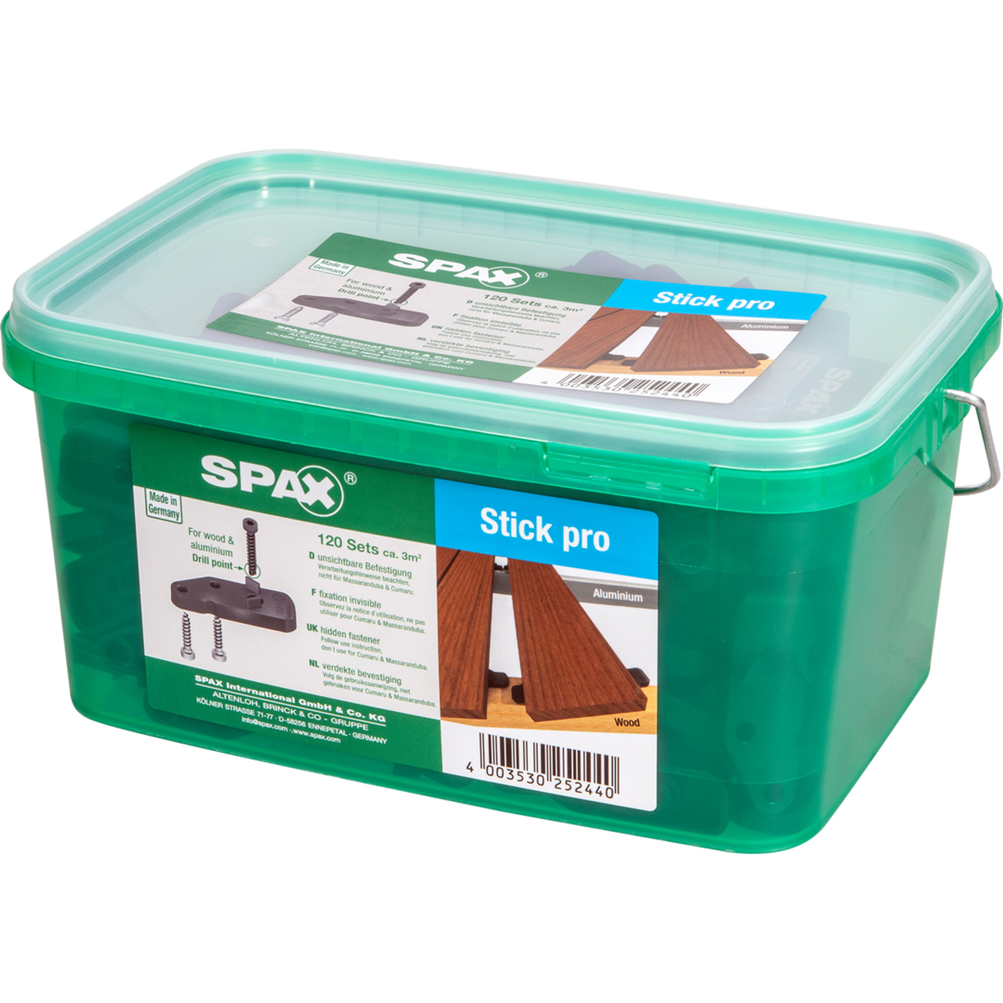 Spax terras Stick Pro 120 stuks