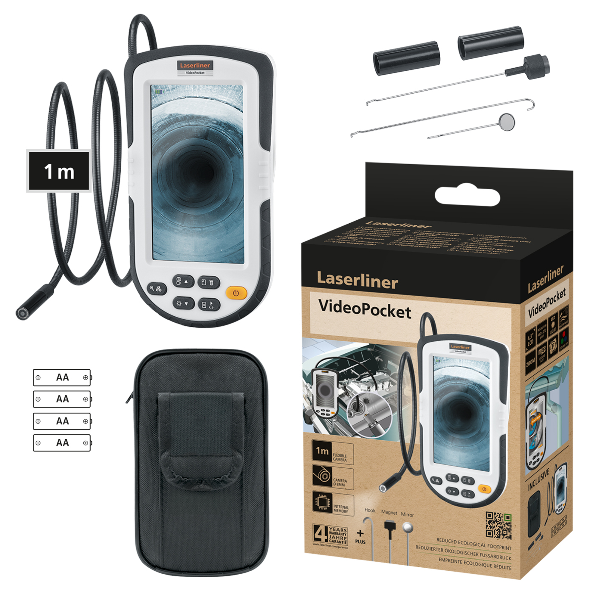 Laserliner inspectiecamera compact