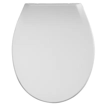 Aquazuro toiletzitting Capri thermoplast wit