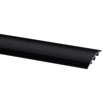 Overgangsprofiel ongelijkvloers Zwart 47x10mm 95cm