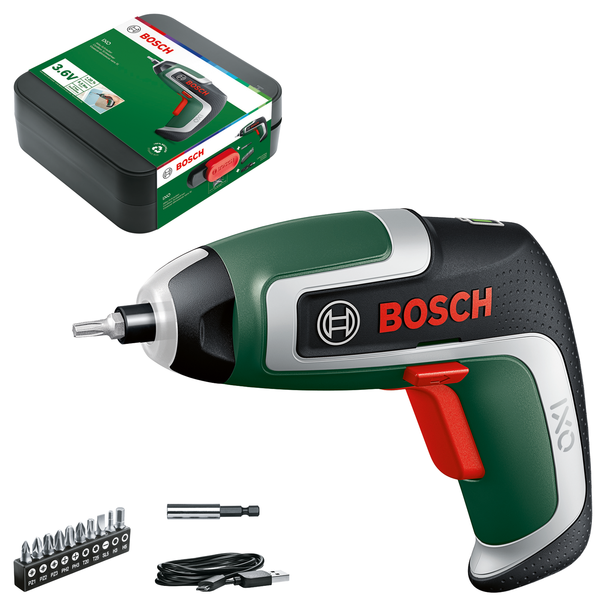 Bosch Accuschroevendraaier IXO 7 Basic - 3,6V - (1x 2,0Ah)