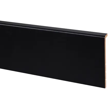 CanDo overzetplint Cubic - Zwart - 240cm - 18x130mm