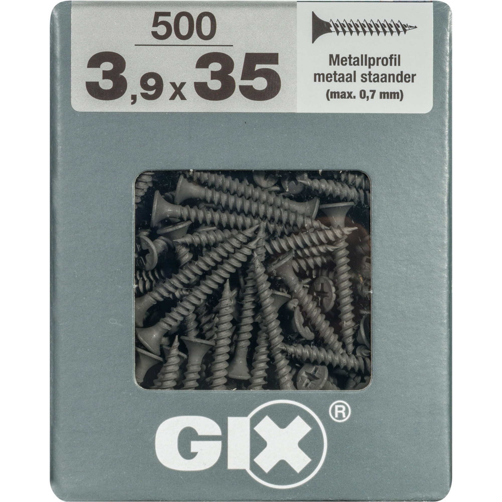 Spax schroevendraaiers voor droogbouw GIX Type A 35,3x3,9mm 500st