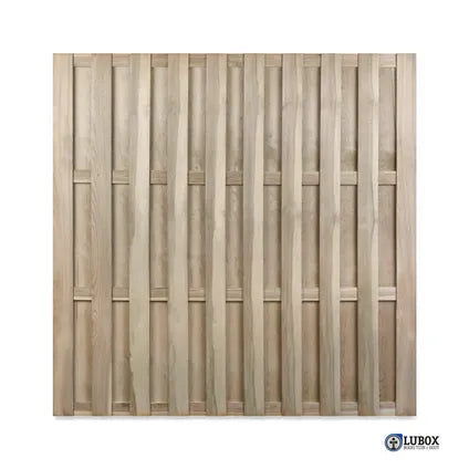 Schutting Multi FSC geïmpregneerd grenenhout recht 180x180cm