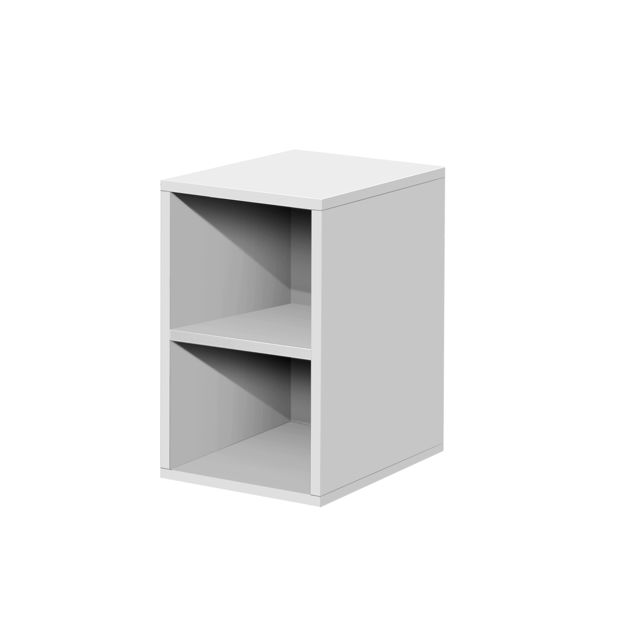 Aquazuro kast Napoli 30cm hoogglans wit
