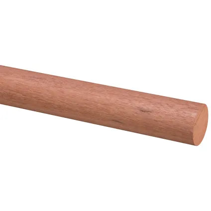 Trapleuning Ø 45mm hardhout 100cm