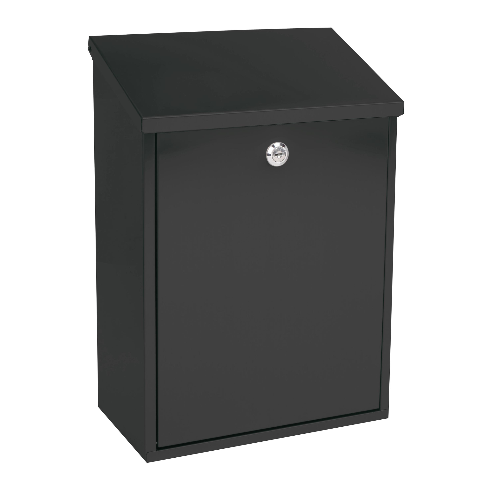 Sencys brievenbus gegalvaniseerd staal zwart 41x28,5x16,5cm