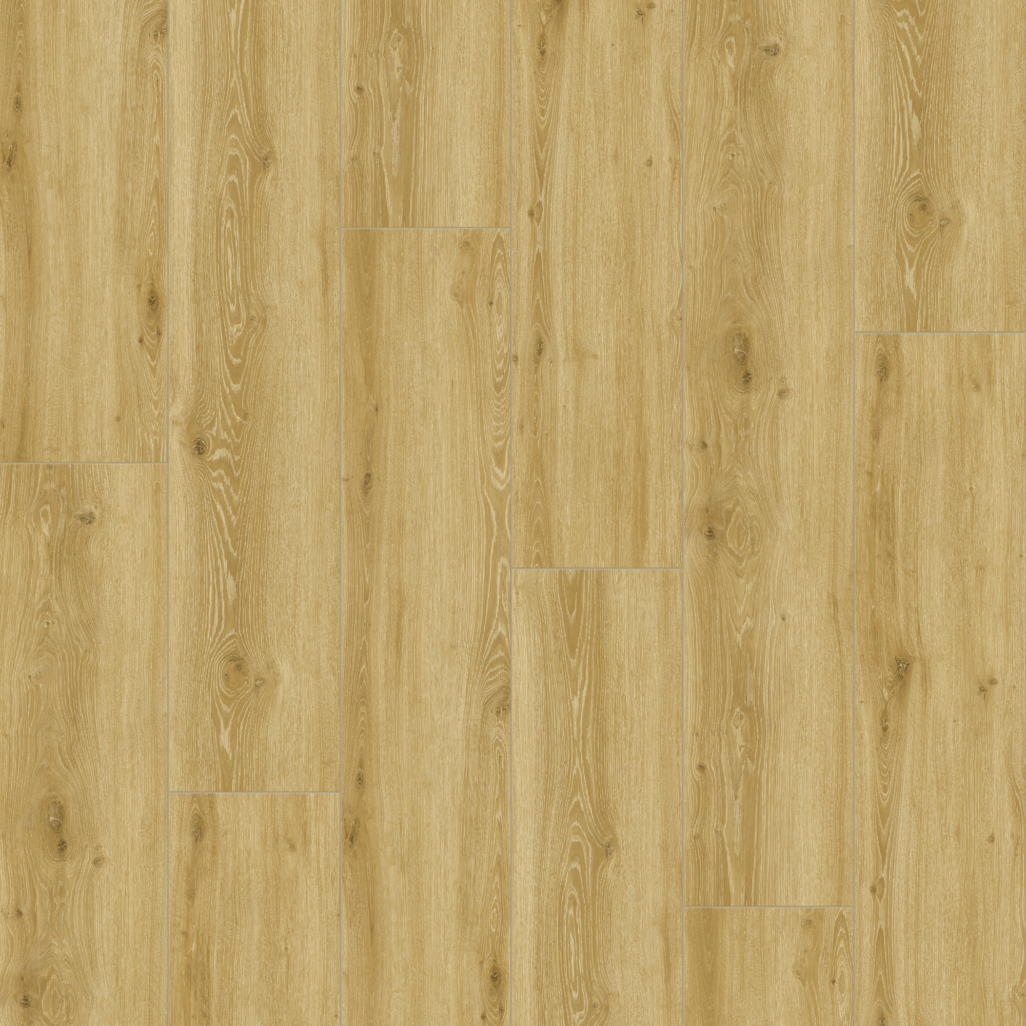 Klik PVC vloer - Warm Naturel Eiken - Micro V-groef - 4mm - 2,235m²